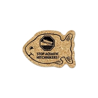 Fish Cork Coaster 4FH