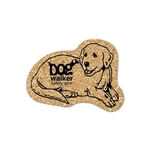 Dog Cork Coaster