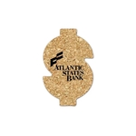 Dollar Sign Cork Coaster