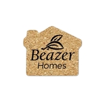 House Cork Coaster 5HO