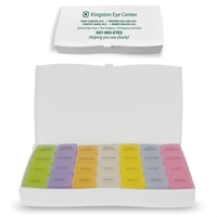 The healthy trip large traveling medicine tray provides more space for......