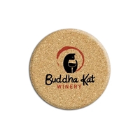 Circle Thick Coaster Cork Coaster