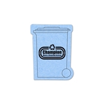 Recycling Bin Compressed Sponge