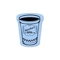 Coffee Cup Compressed Sponge... from ASI 35730 Americanna Co