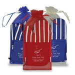 Chef's Therma-Grip Striped Oven Mitt & Apron Combo