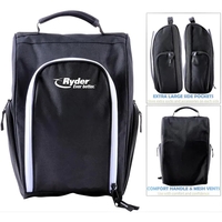 Golf Shoe Bag features a sturdy, lightweight construction to protect the......