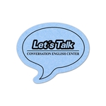 Talk Bubble Compressed Sponge