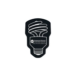 Energy Bulb Flat Tire Coaster