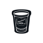 Coffee Cup Flat Tire Coaster