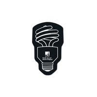 Fluorescent Bulb Flat Tire Coaster