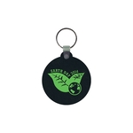 Circle Flat Tire Key Tag