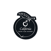 Peach Recycled Rubber Jar Opener 4PC