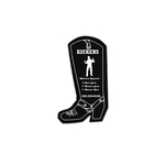 Cowboy Boot Rubber Jar Opener