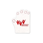 6" Hand Shammy Coaster