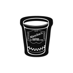 Coffee Cup Vinyl Jar Opener