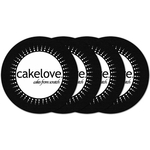 Circle Vinyl Coaster (Set of 4)