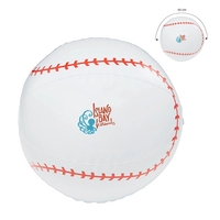 16" baseball style inflatable beach ball.... from ASI 63549 Jornik...