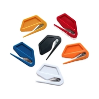 House shaped letter opener envelope cutter plus 1 color silkscreen imprint......