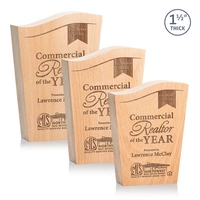 The1.5" thick Woburn Award is a stunning tribute to excellence that... from...