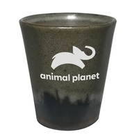 ACE USA Tonal Bottom 2 oz Stoneware Shot Glass