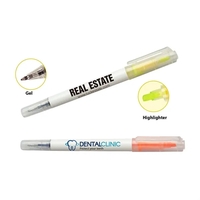 Sunray Combo Duo Tip Pen, Highlighter/Gel Ink