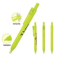 Sunset Retractable Highlighter