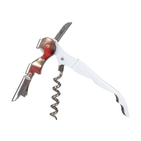 Double Hinge Customizable Corkscrew White