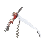 Double Hinge Customizable Corkscrew White