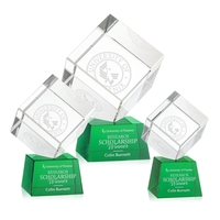 The Burrill Award on Base is a perfectly polished cube made... from ASI 84592...