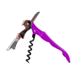 Double Hinge Customizable Corkscrew Purple
