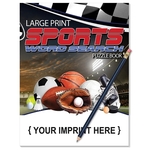 Puzzle Pack, Large Print Sports Word Search Puzzle Book