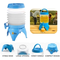 This collapsible beverage dispenser holds up to 3.5 liters.... from ASI 52710...