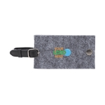 Recycled Felt Luggage Tag