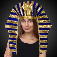 Egyptian pharaoh hat with gilded cobra in the front; blank product.... from...