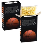 Basketball Concession Snack Popcorn Box - Butter