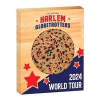 Basketball Window Box with Colored Sprinkled Sugar Cookies