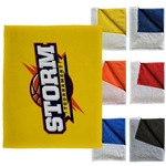 Full Color Polyester Microfiber Colored Back Rally Towel