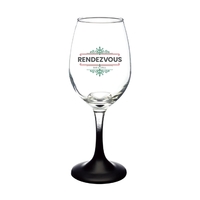 2" x 7.75" 10-ounce classic wine glass. Made in the USA.... from ASI 62088...