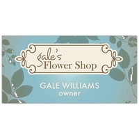 The Tucson Express Plastic Name Badge (standard Size 1.5" x 3")... from ASI...