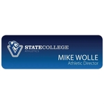 3" X 1" Tucson Plastic Full Color Name Badge