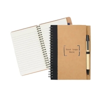 Spiral Notebook with Pen 5" x 7" Eco Friendly