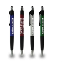 Plunger pen with stylus.... from ASI 38980 Bay State Specialty Co
