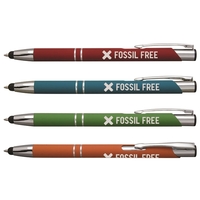 Economy priced Cardoza stylus pen with rubberized finish.... from ASI 38980...