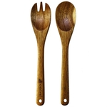 Acacia Salad Server Set