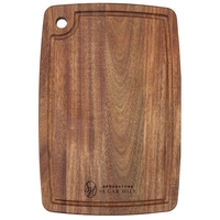 15" Acacia Cutting Board with Juice Groove... from ASI 91565 Totally Bamboo