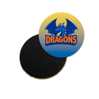 Celluloid Magnetic Full Color Button Magnet