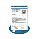 USA Made Laminated Table Top Pop Up Tent (8"H x 5"W)