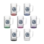 Chug 15 oz. Sports Fan Glass Beer Mug