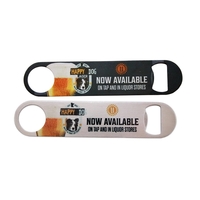 Sublimated Stainless Steel Bottle Opener - Rounded Rectangle