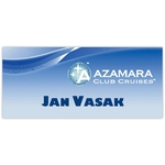 0-3 Sq In Fort Worth Full Color Plastic Name Badge